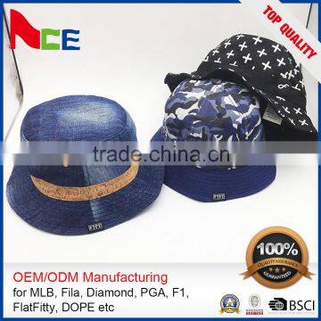 New Arrival Cotton Plain Blank Cheap Custom Bucket Hats Wholesale Funny Bucket Hat