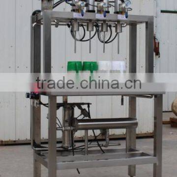 Automatic beer glass bottle filling machine