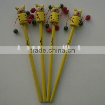 wholesale cheap doll wooden pencil for students back to school