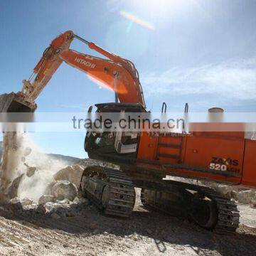ZX870H-5G Excavator Buckets, Customized Hitachi ZX870 Excavator 4.5M3 Rock Buckets Compatible with Harsh Condition