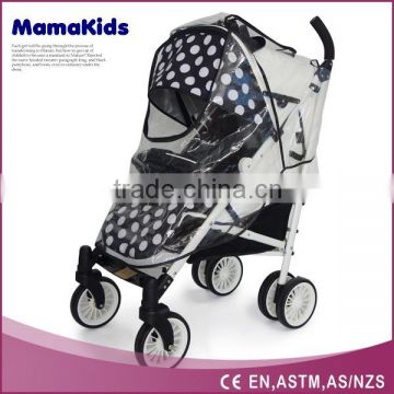 windproof transparent baby stroller weather shield