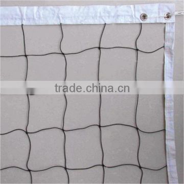 high quality PE assemble Volleyball Net with steel cable