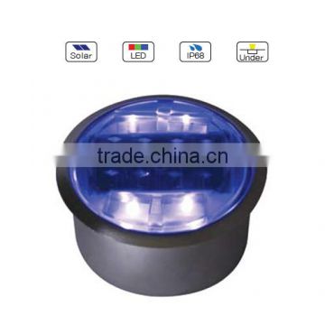 Solar Powered(Charging) outdoor ground LED brick light MS-6040(Stainless Steel Jacket Waterproof IP68)