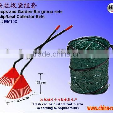 M710X Leaf Rake And Garbage bag