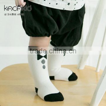 YESUN SU1039 New arrival OEM 100% Organic Cotton Happy Cute Plain White Baby Socks
