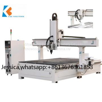 Hot Sale !!! CE Certificated SYNTEC PC PLATFORM Woodworking 4 Axis Cnc Router