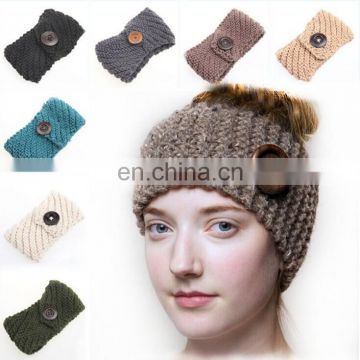 2014 very cheap sexy girls winter crochet elastic headbands