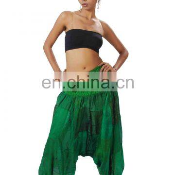 vintage sari patch Ballon Pants