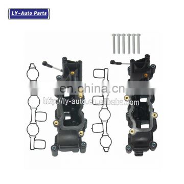 Pair L+R Intake Manifold Swirl Flap Kit 059129711BQ For Audi A4/6/8 Q7 TOUAREG Phaeton 2.7 3.0TDI