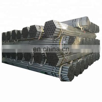 Factory sales Hot dipped galvanized erw steel pipe Schedule 40 Steel GI Pipe Price For Metal Building Materials