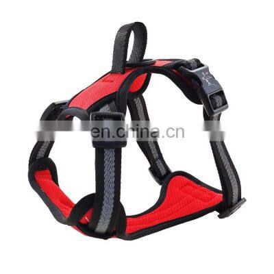 2021 new design dog harness sporty harness vest for dogs oxford fabric and durable pet harness