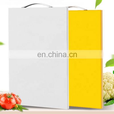 100% Virgin Material PE cutting board metal handle for Kitchen