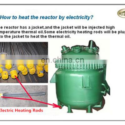 Manufacture Factory Price Jacketed Glass Lined Reactor with Electric Heating Chemical Machinery Equipment