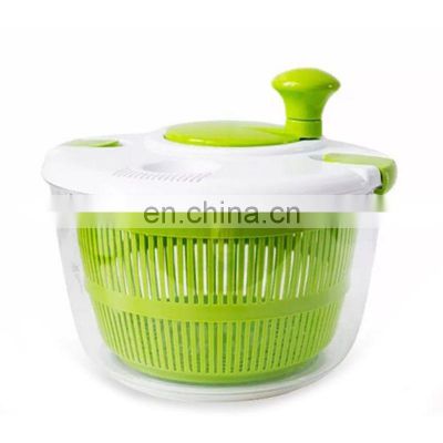 High quality hand manual operated kitchen vegetable Salad dryer chopper pull salad spinner