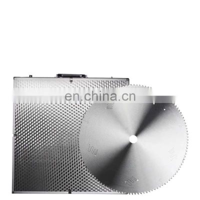 Xiamen Strongtech PCD material 300/500 cutting aluminum profile diamond tip saw blade
