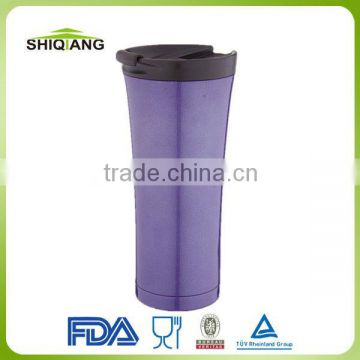 450ml stainless steel insulated travel thermal mug with leakproof covers