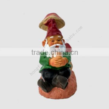 wonderful high quality resin mini garden gnome decoration