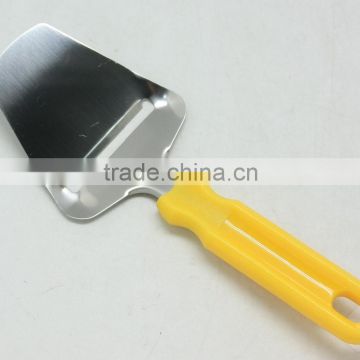 NEW DESIGNED PLASTIC & STAINLESS STEEL CHEESE SERVER, TRANSPARENT