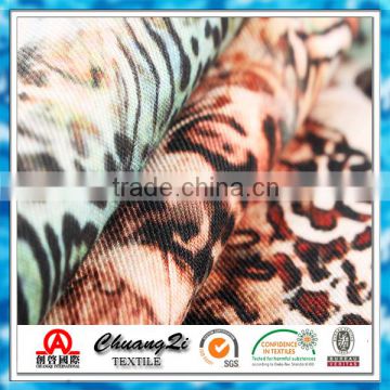New Pattern rayon Leopard Printed Fabric for Garment