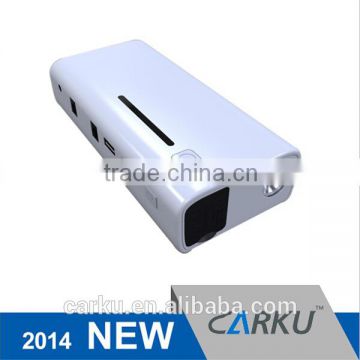 Capacity 15000mAh start/Peak Current 500/1000A car battery booster power bank for smartphone, ipad ,laptop