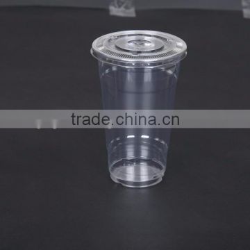 Good quality plastic cup with lid