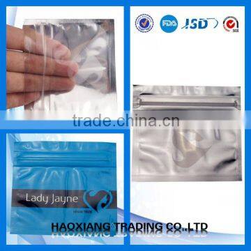 3 side heat sealed plastic bag for food packing,materials recyclable bag