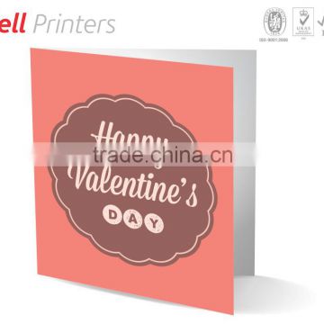 Valentine day greeting card with Low price quality finishing from india