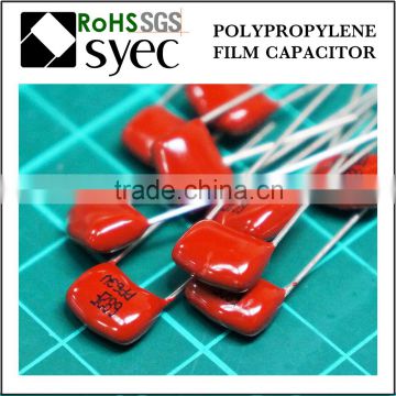 High Frequency Low DF 1200pF 63V Polypropylene Film Capacitor