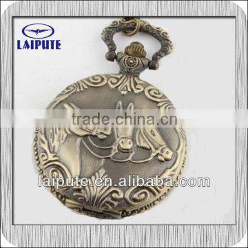 2014 new cheap quartz pocket watch mechanical