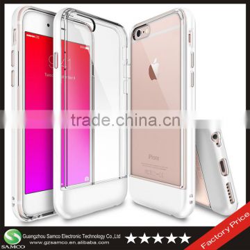 Samco Dual-Layered TPU Bumper and PC Clear Fancy Cell Phone Cases for iPhone 6 6S New Arrivals