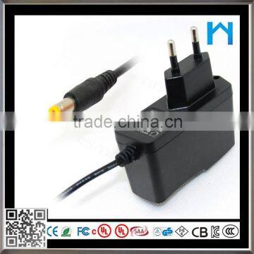 adapter 18v dc 400ma ul power adapter kc ce fcc ul rohs