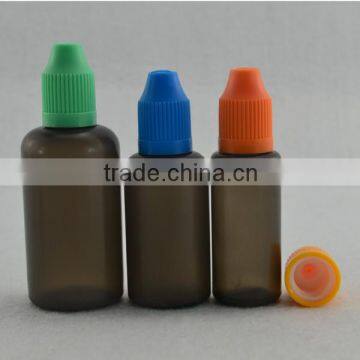 hot sales in stock smoke black 10ml PE eliquid Plastic squeeze dropper bottle