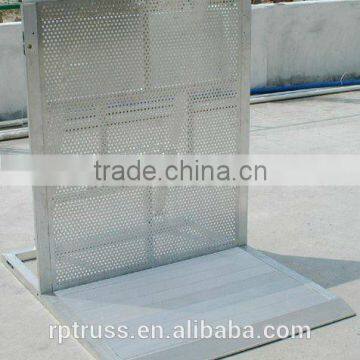 RP aluminum crowd barricade width*deepth*Height: 4FTx4FTx6FT