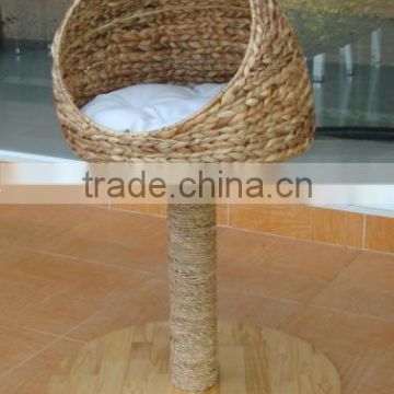 Poly rattan cat bed, cat house, cat cage - website: Ms.RICO.VietStyle