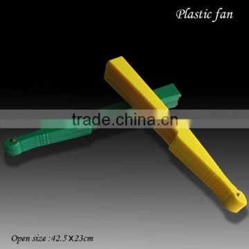 Plastic folding fan factory