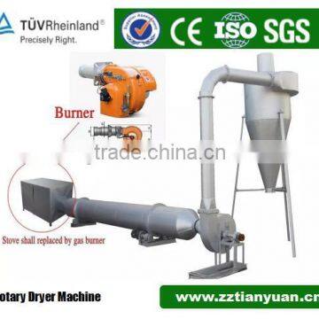 Drying machine for charcoal briquette production line