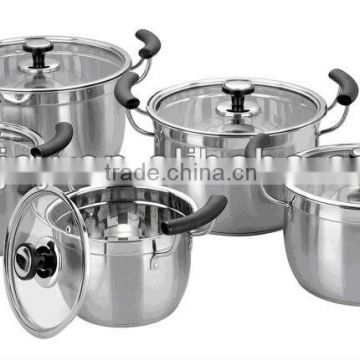 Stainless Steel Cookware 10 pcs