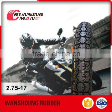 China Good Tyre For Motorcycle 2.75-17