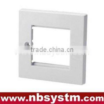 2 port Face Plate UK type, Size:86x86mm