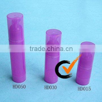 Airless Cosmetic Bottle without aluminum shoulder
