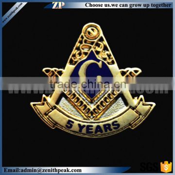 Wholesale Masonic Items, Custom Masonic Lapel Pin, Masonic Badges                        
                                                Quality Choice