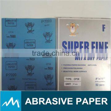 Grit 7000 Waterproof Abrasive Paper Like RMC