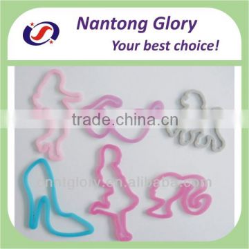 custom silicone rubber band for beautiful girl