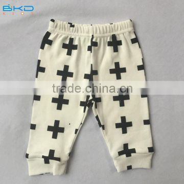 BKD elastic type beige baby pants