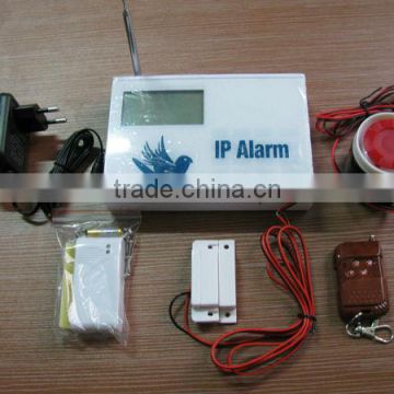 internet based alarm system for central monitoring