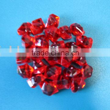 red acrylic stone for home decoration