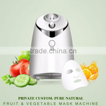 OEM fruit facial mask machine / CE Rohs certificated mini mask machine / pure fruit mask maker super Q same tooling and quality