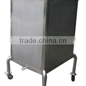 Factory outlets large capacity excellent quality stainless steel food storage carts