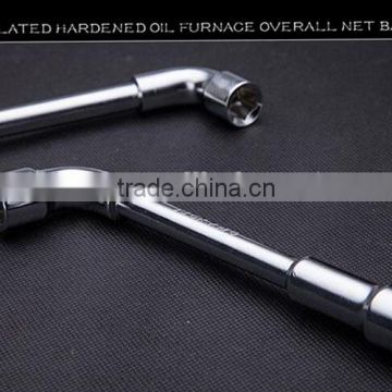 l type socket wrench with hole