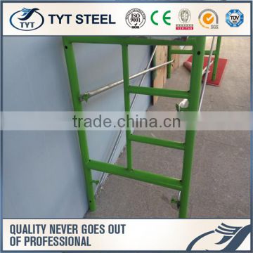 metal ladder frame for inside and outside suport